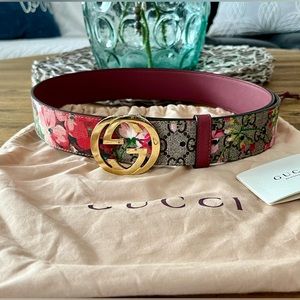 💯Authentic Gucci GG Blooms belt